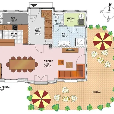 펜션 Nixe- 5 Sterne Haus By Interhome *